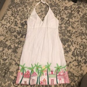 Lilly Pulitzer vintage beach House halter dress